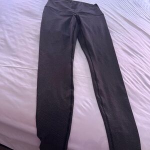 Lululemon Athletica Black Patterned Leggings